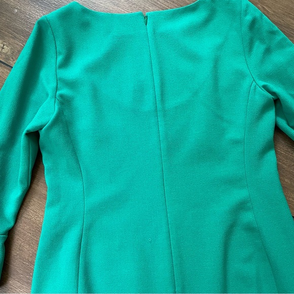 Karl Lagerfeld, size 10, green dress with tulip sleeves - Picture 5 of 9